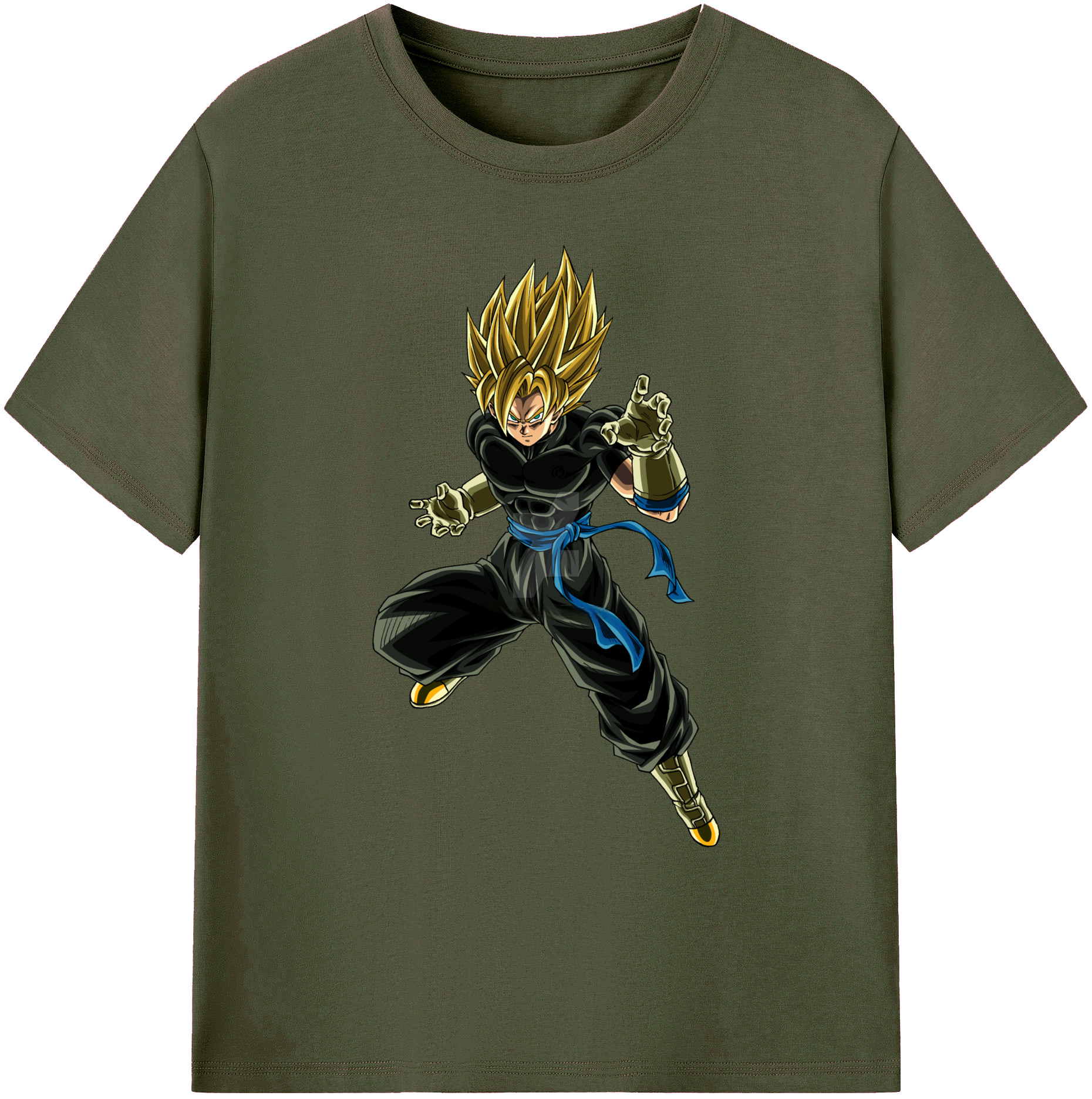（画像用） ドラゴンボール ベジット DRAGON BALL Vegetto 綿100％ メンズ半袖Tシャツ｜肌触りやわらか＆通気性